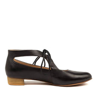Inside View Women's Django & Juliette Ewing Shoe In Black Leather Sku: Dj14396Blale
