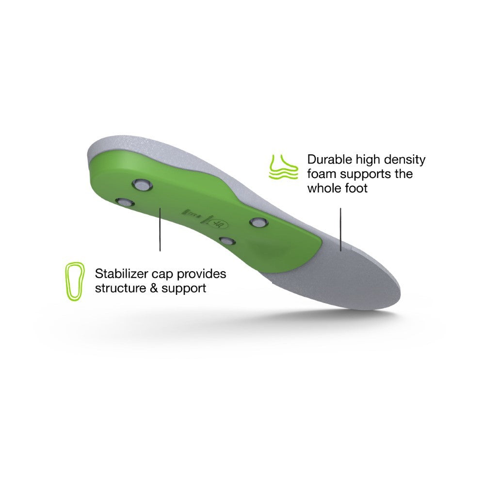 Unisex Superfeet All-Purpose Support High Arch (Green) in Green. Sku: GREEN