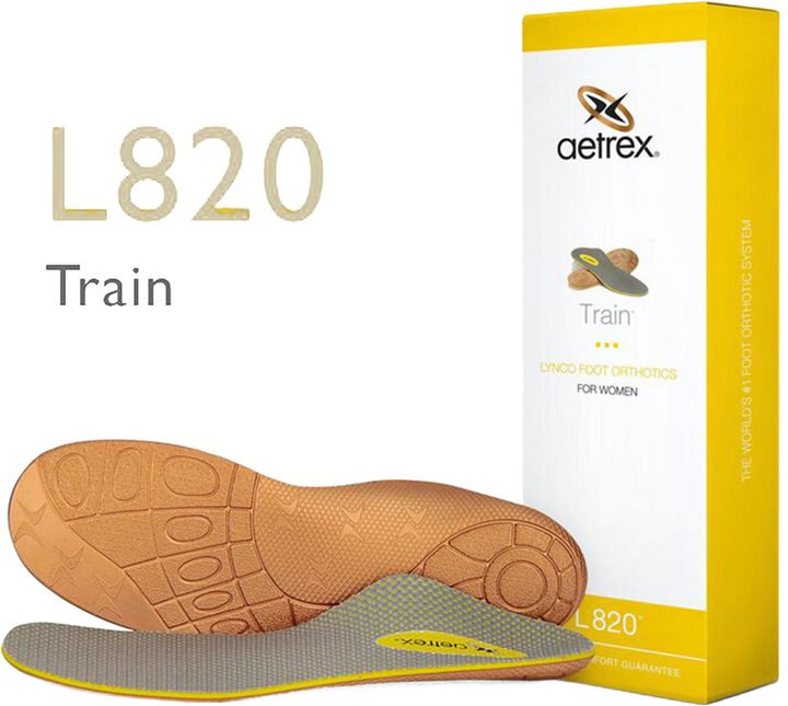 Women's Aetrex L820W - Train Posted Orthotic in Neutral. Sku: L820W