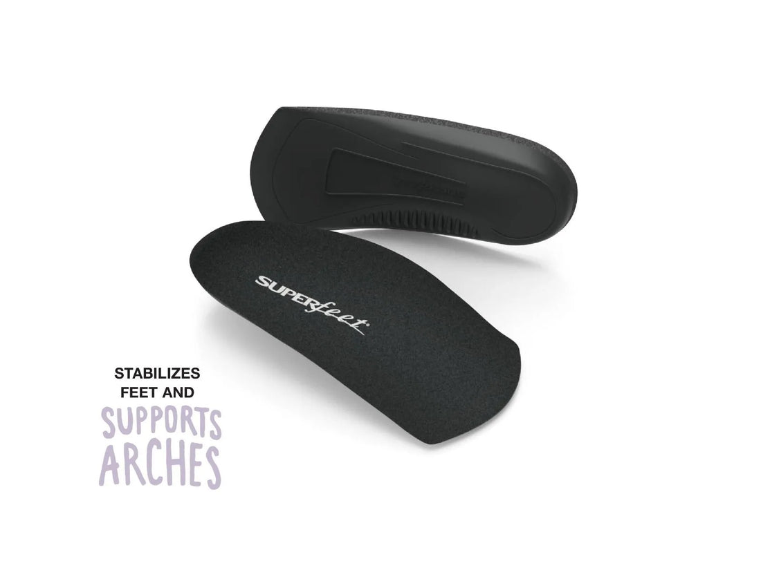 Unisex Superfeet Casual Easyfit in Black. Sku: DLX-DRESSFIT-W